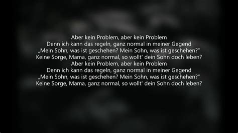 kein problem lyrics